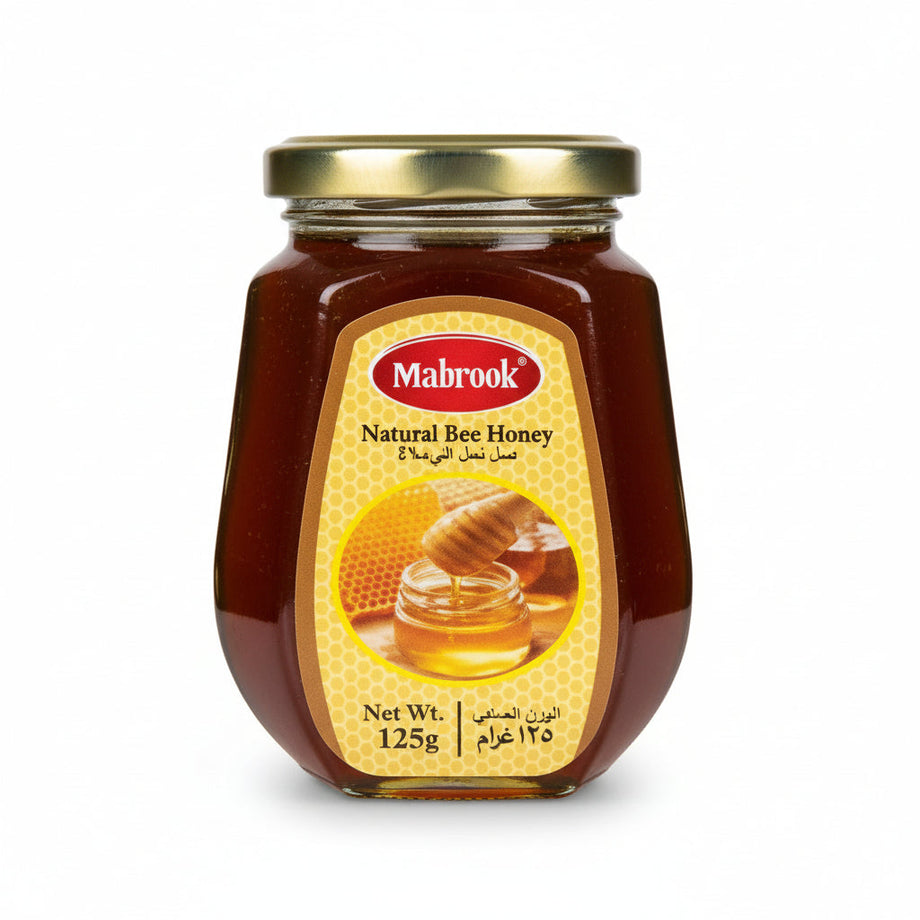 Mabrook - NATURAL BEE HONEY - 125g / 12 Pcs per Carton