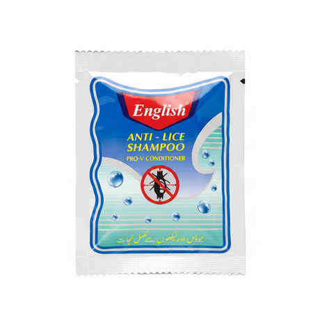English - Antilice Shampoo - Sachet - Healthy Hair Care Formula - Pack of 12
