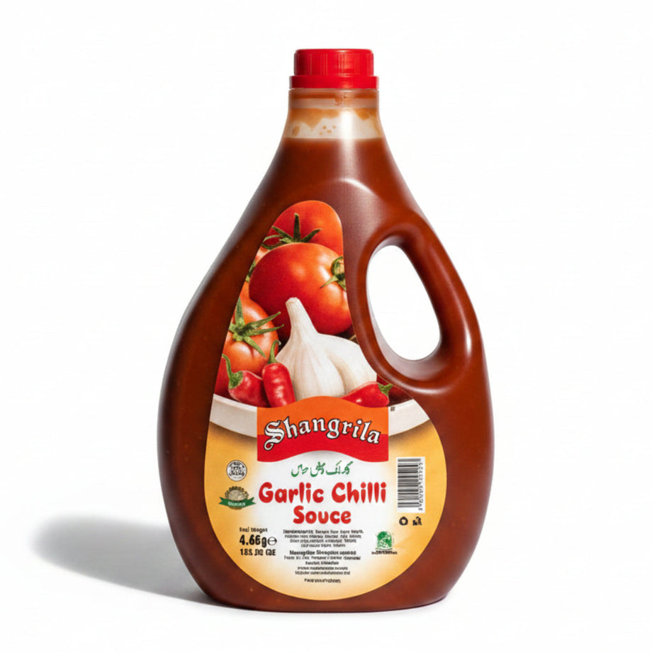 Shangrila - Garlic Chilli Sauce - 4kg Gallon Pack - 4KG x 4 Jars (16KG)