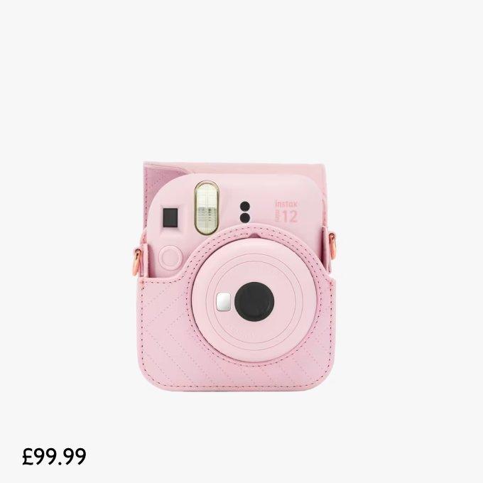 Fujifilm Instax Mini 12 Camera & Accessories Bundle, Blush Pink, £99.99