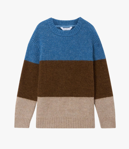 John Lewis Kids' Tricolour Stripe Jumper, £14 - £15