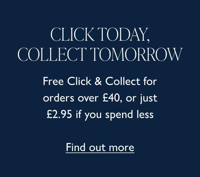 Click today, collect tomorrow
