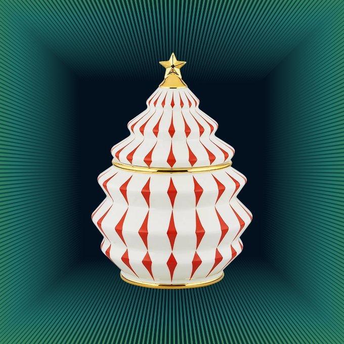Alessi Christmas Cookie Jar Porcelain Ornament, £90