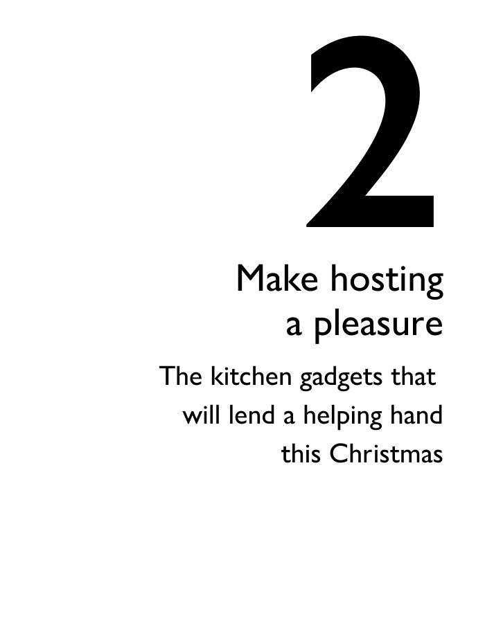 The kitchen gadgets that will lend a helping hand this Christmas
