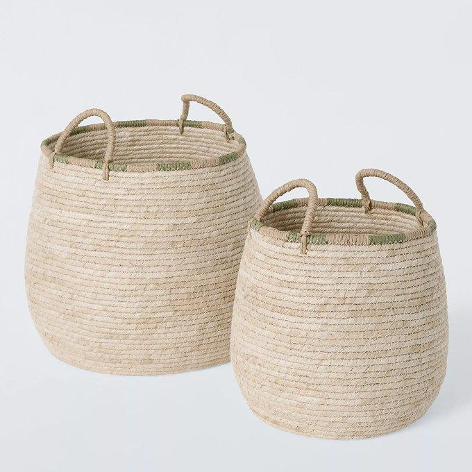 John Lewis Maize Storage Baskets, £35