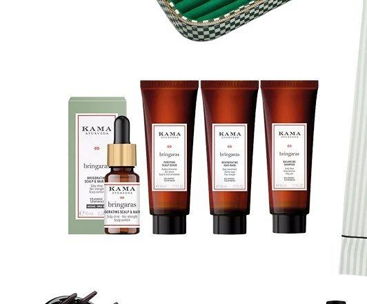Kama Ayurveda Bringaras Scalp & Hair Ritual Gift Set