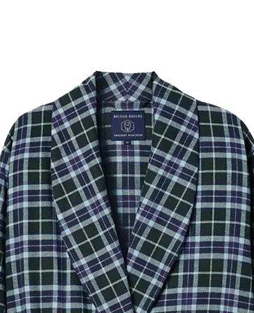 British Boxers Tartan Dressing Gown