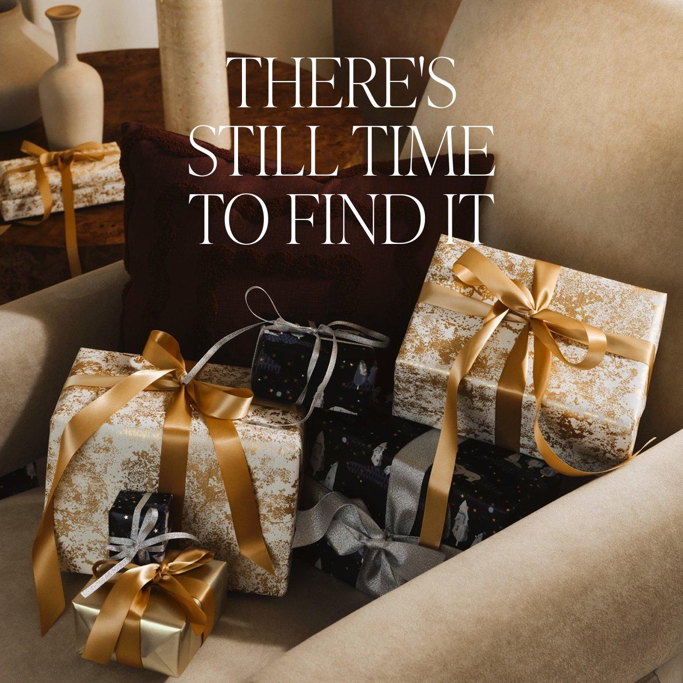 There's still time to find it