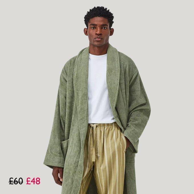 John Lewis Cotton Bath Robe, £48