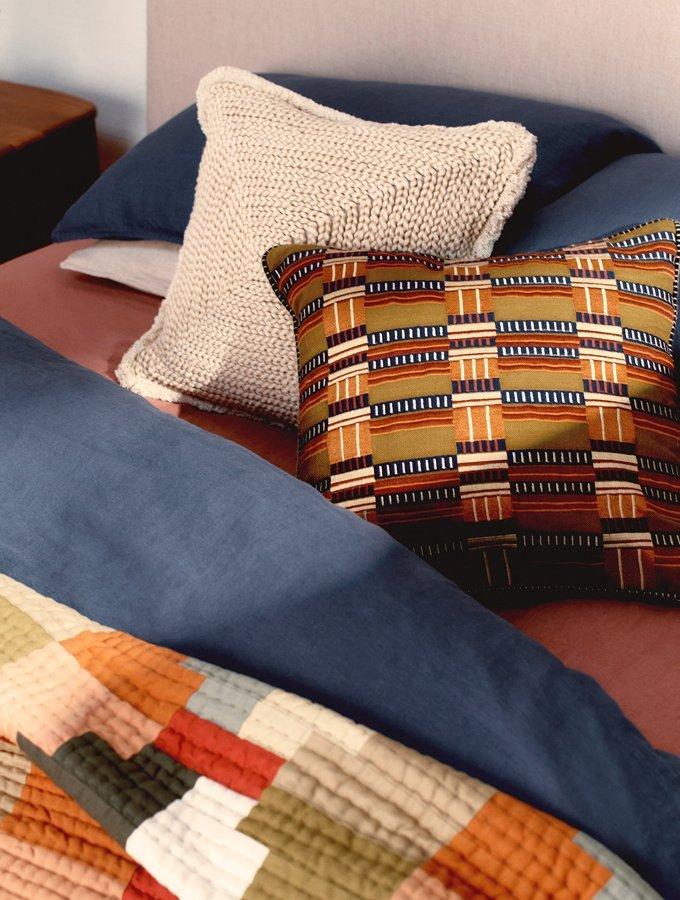 Palenque Bronze Green Cushion, £50