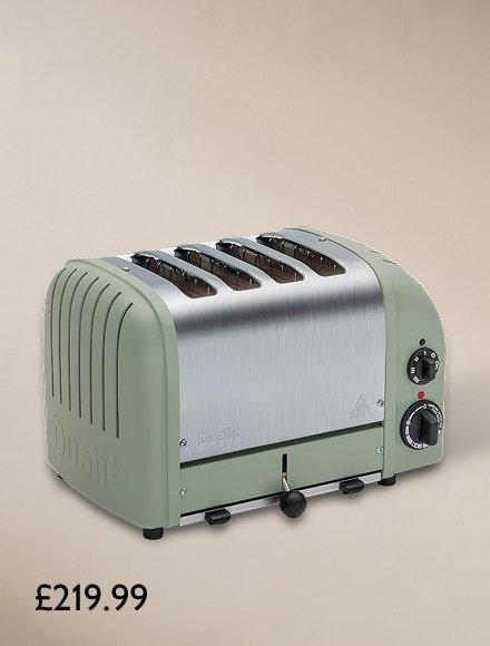 Dualit 4 Slice Classic Toaster, £219.99
