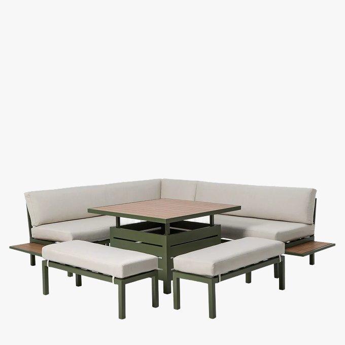 John Lewis Platform 8-Seater Corner Garden Set