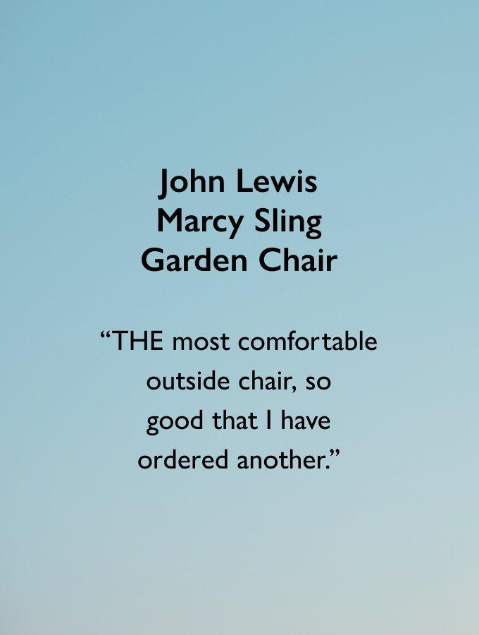 John Lewis Marcy Sling Garden Chair
