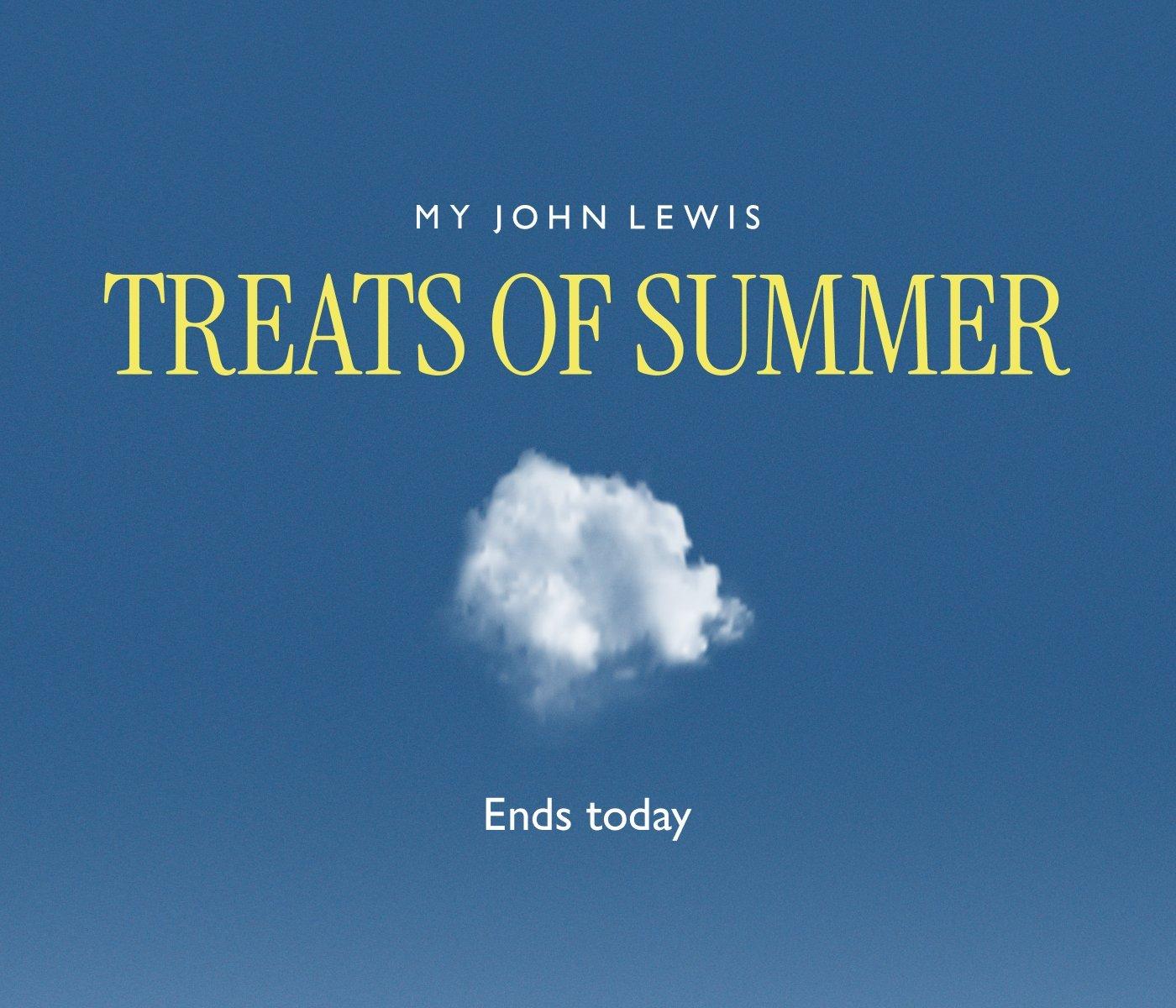Treats of Summer ends today