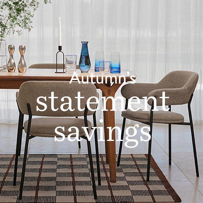 Autumn's statement savings