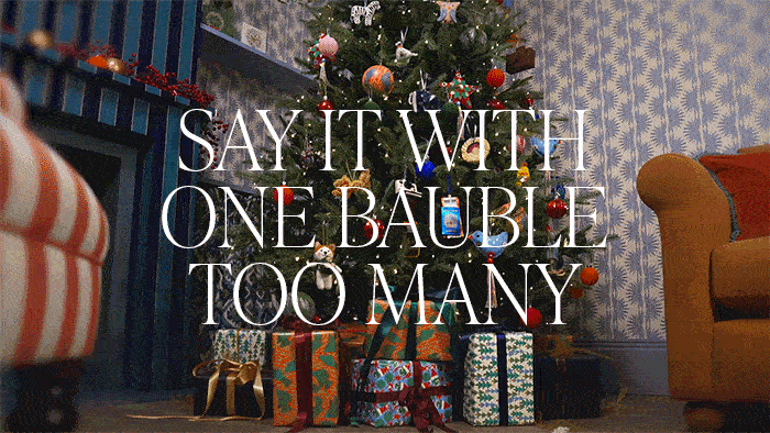 Say it with one bauble too many
