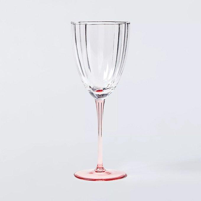 John Lewis Scallop Wine Glass, £10