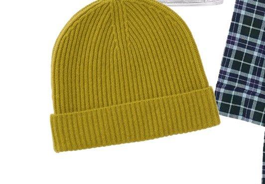 John Lewis Ribbed Cashmere Beanie Hat
