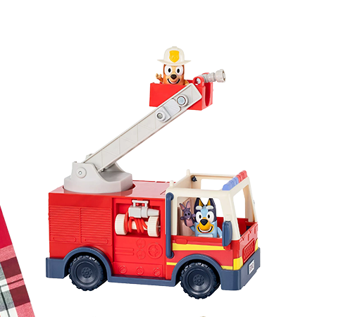 Bluey Fire Truck Playset