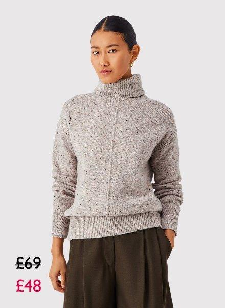 John Lewis Wool Blend Jumper, £48