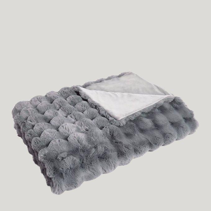 John Lewis Faux Fur Throw, £110