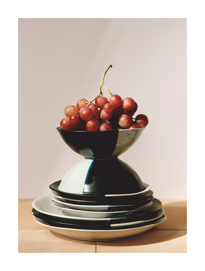 Dipped Stoneware Pasta Bowl, £10