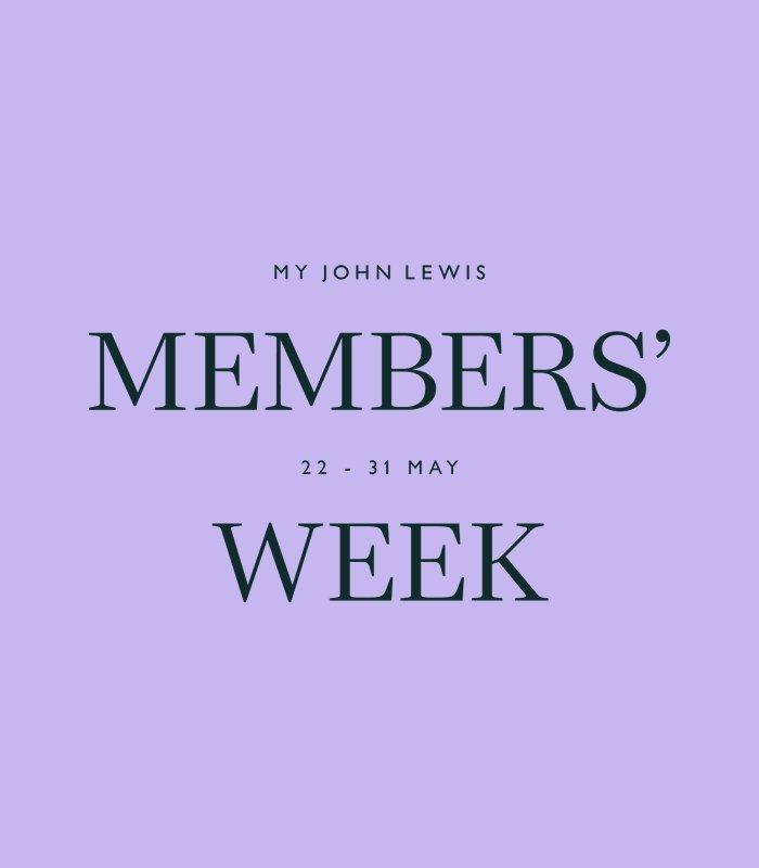Members’ Week is coming soon