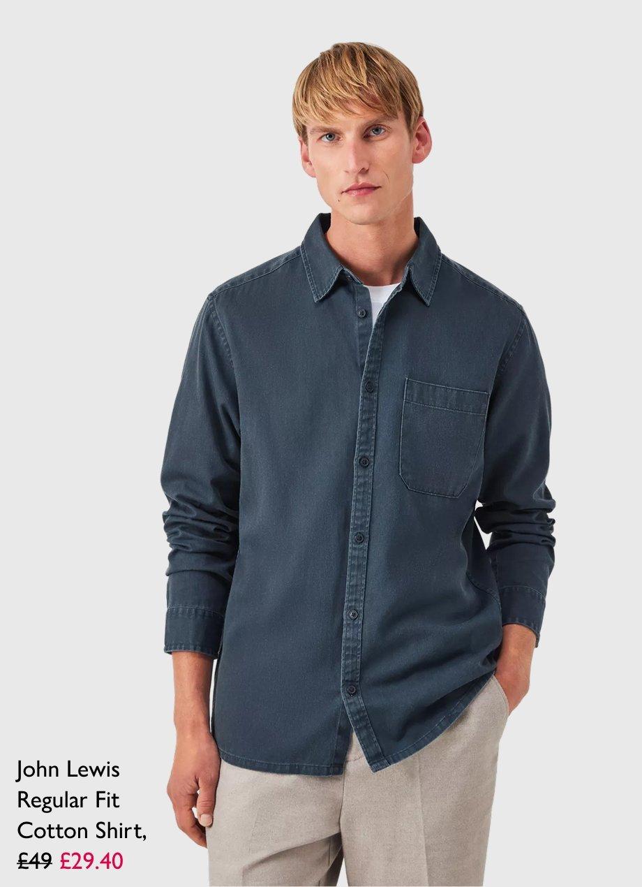 John Lewis, Regular Fit Cotton Shirt