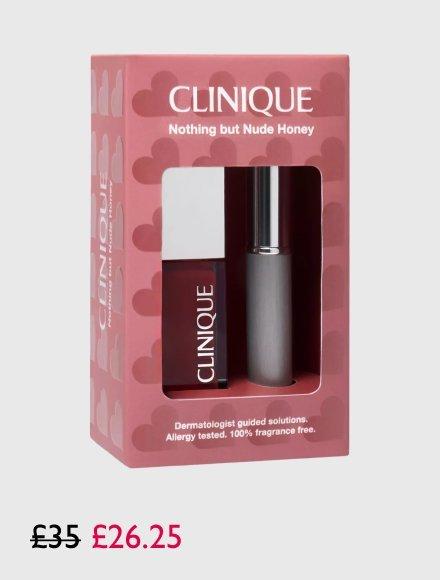 Clinique Limited Edition Almost Lipstick and Pop Lip + Cheek Oil Duo Makeup Gift Set