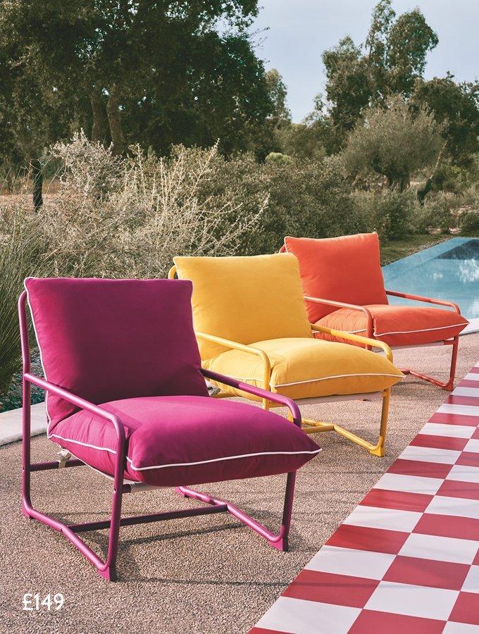 John Lewis Marcy Sling Garden Chair