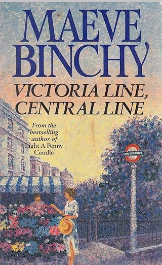 Victoria Line, Central Line  by Maeve Binchy (angol, antikvár)