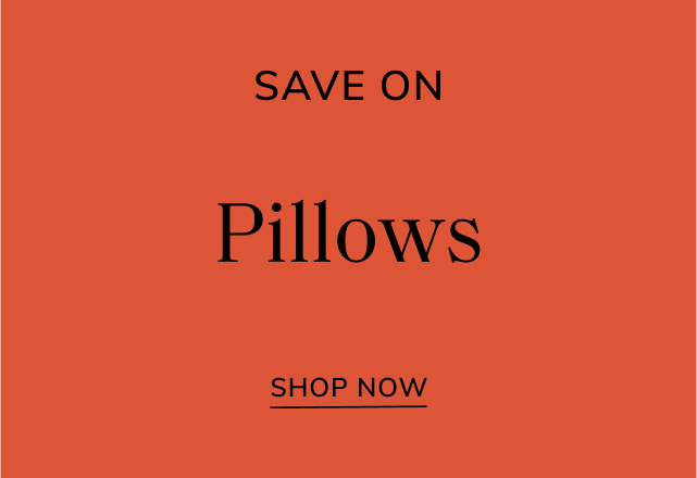 Save Big on Pillows