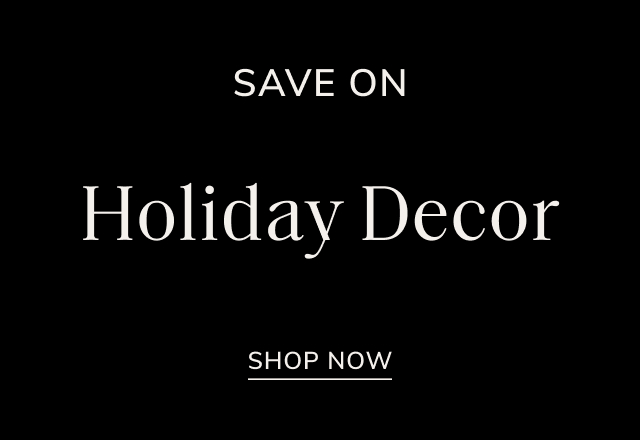 Save Big on Holiday Decor