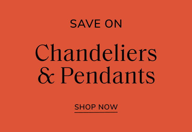 Save Big on Chandeliers & Pendants