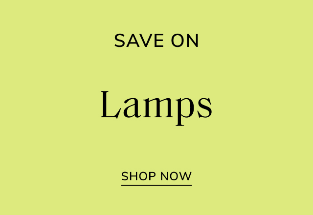 Save Big on Lamps