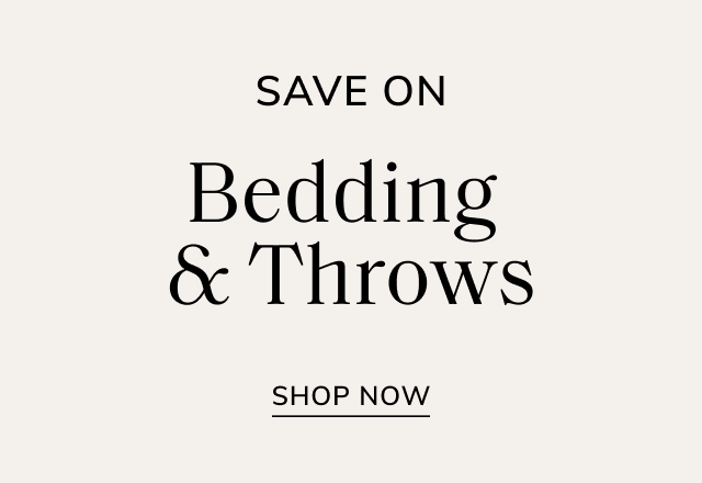 Save on Bedding & Throws