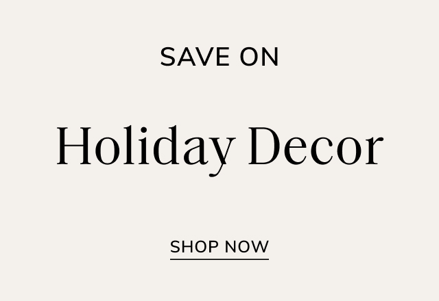 Save on Holiday Decor