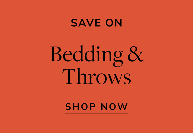 Save on Bedding & Throws