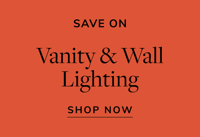 Save on Vanity & Wall Lighting