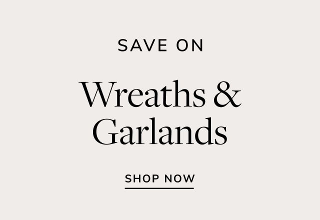 Save on Wreaths & Garlands