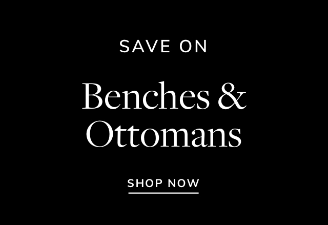 Save on Benches & Ottomans