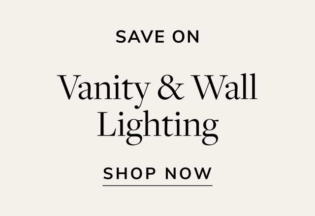 Save on Vanity & Wall Lighting