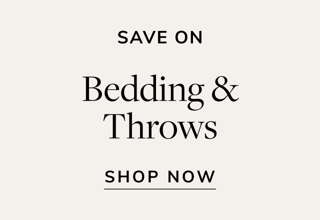 Save on Bedding & Throws