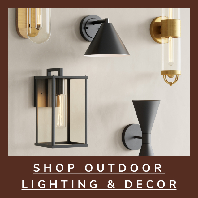 Save on Outdoor Lighting & Decor