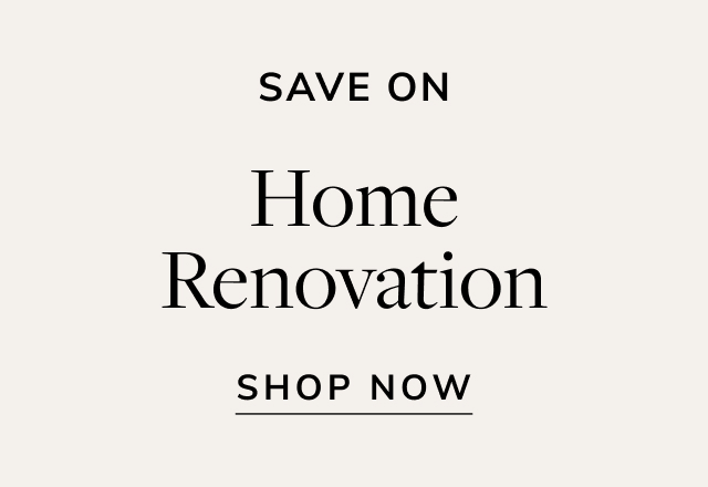 Save on Home Renovation