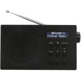 DAB+ Radio met Li-ion Batterij - Black Series