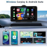 Podofo Draagbare Autoradio Carplay Android Auto 