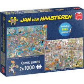 Jan van Haasteren  2x1000 stukjes 