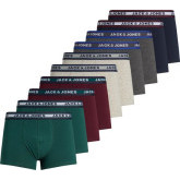 JACK&JONES 10 Pack  Heren Onderbroek Maat M Div. K