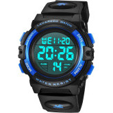 Digitaal Kinder Sport Horloge - Kids Watch - Blauw